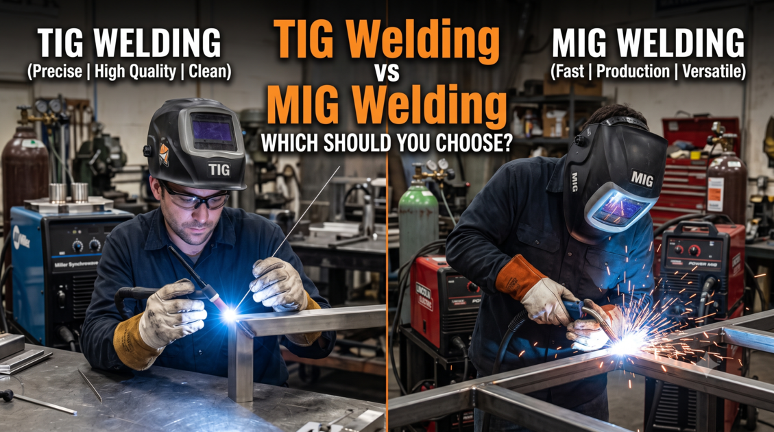 لحام الأرجون (TIG) مقابل لحام CO2 (MIG) - أيهما تختار؟