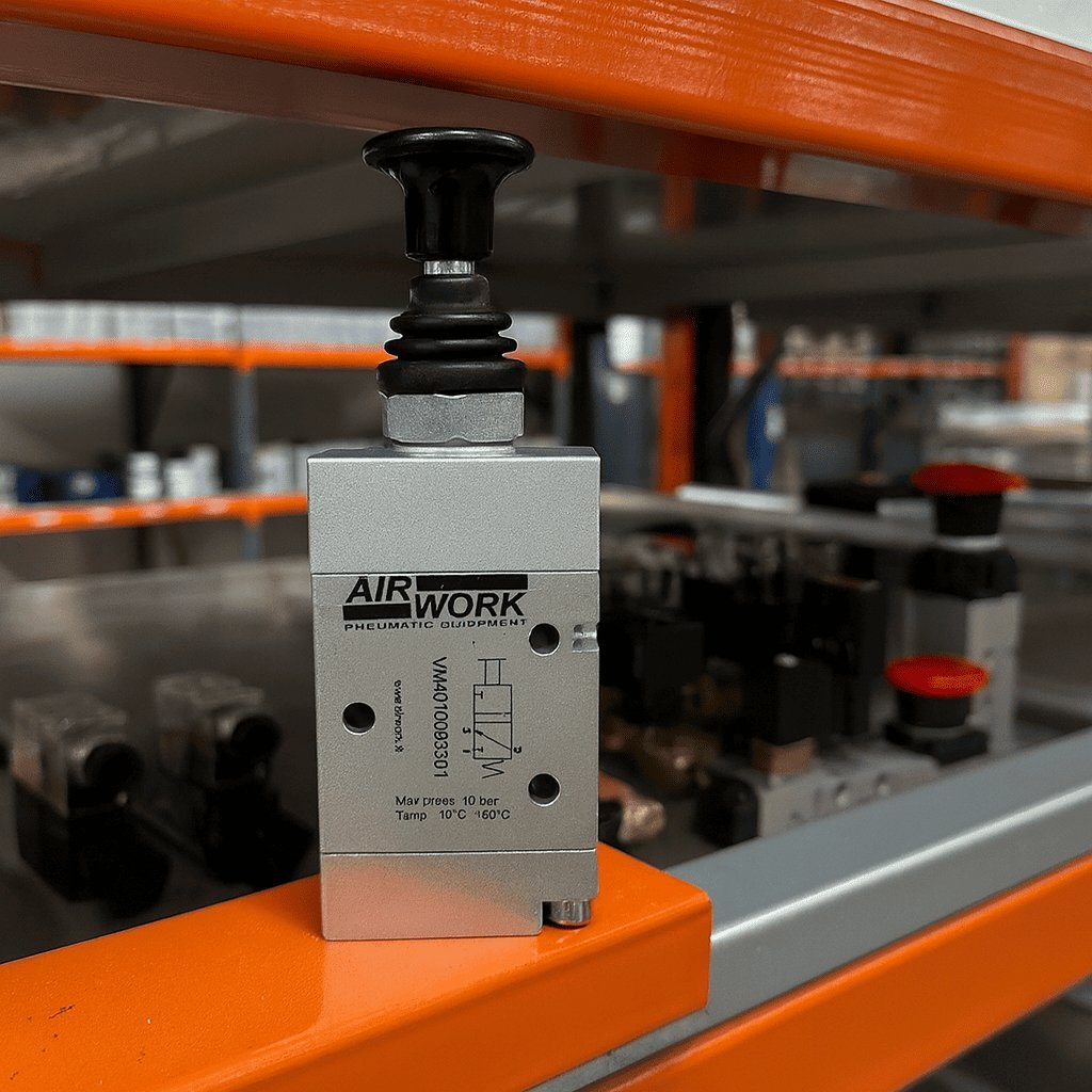 صمام كبس 5/2 1/4 " PUSH/PULL VALVE AirWork VM4010095302