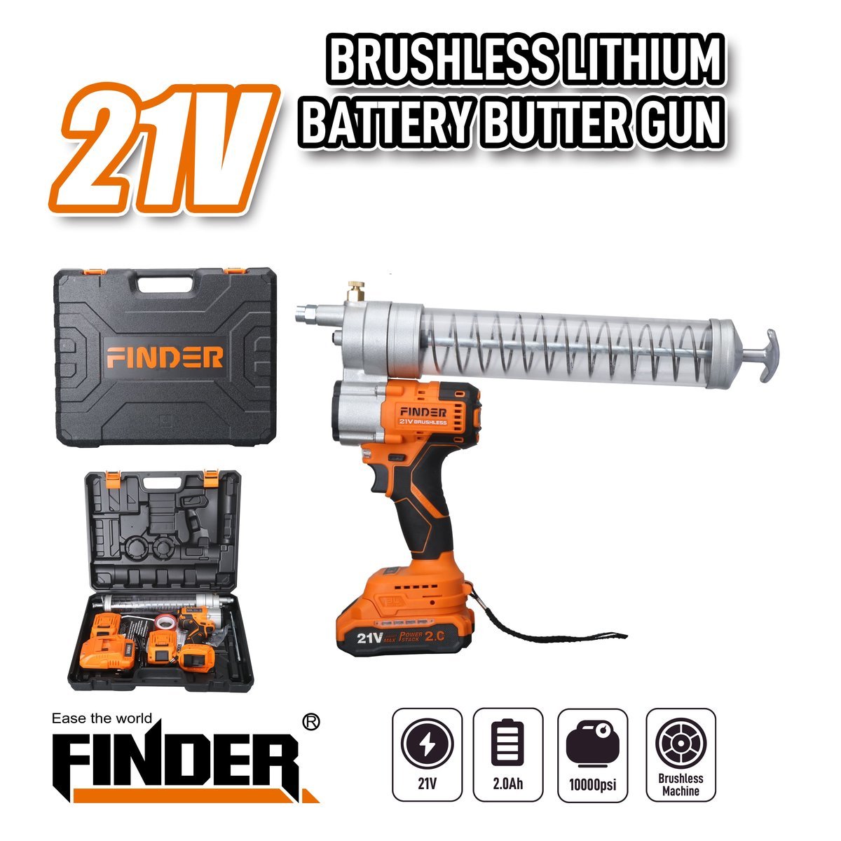 مشحمة شحن FINDER 21V/2.0A