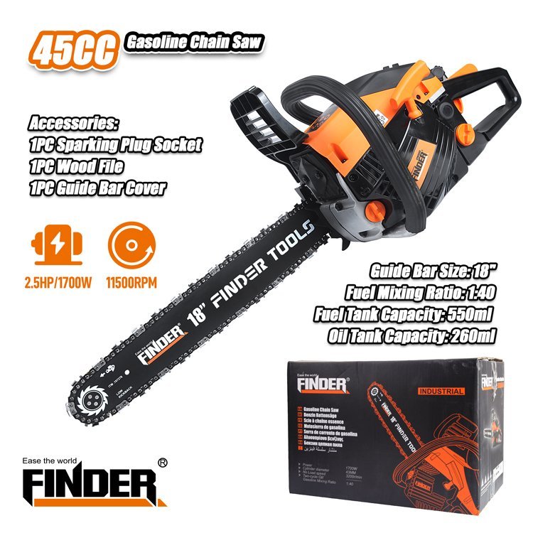 منشار شجر بنزين  20" FINDER 2.5 HP