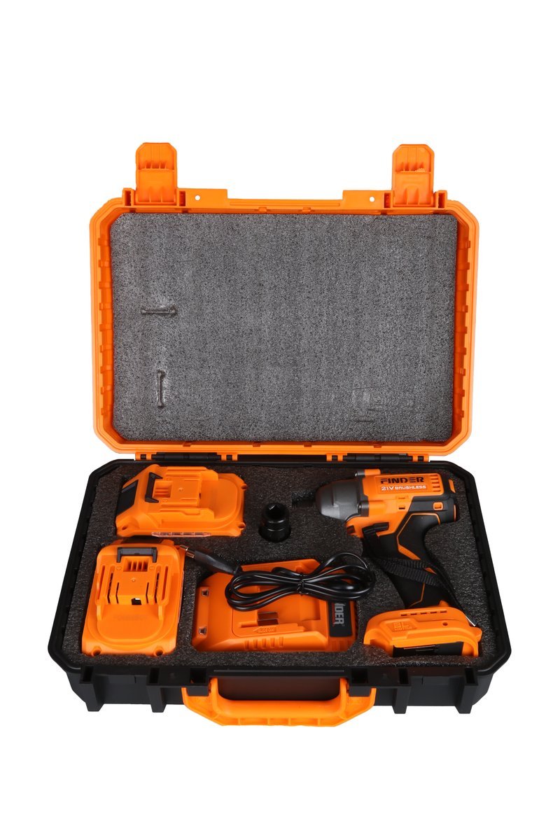 درل شحن فك وتركيب طقم 1/2" FINDER 20V 4.0AMP 850N - صورة 9