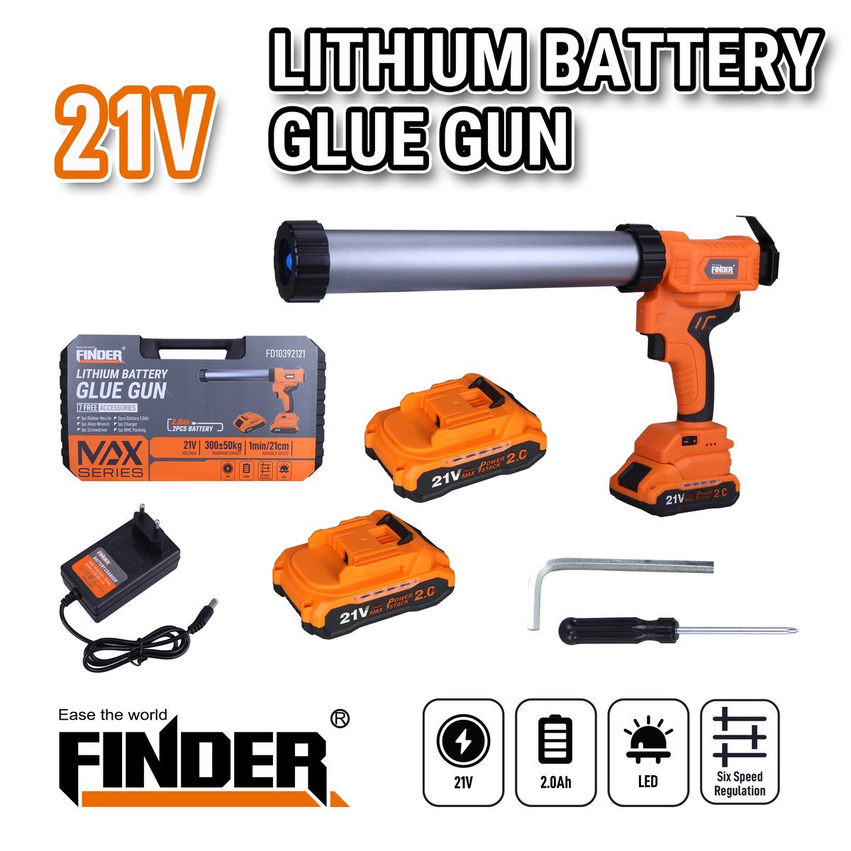 فرد سليكون  شحن FINDER 21V