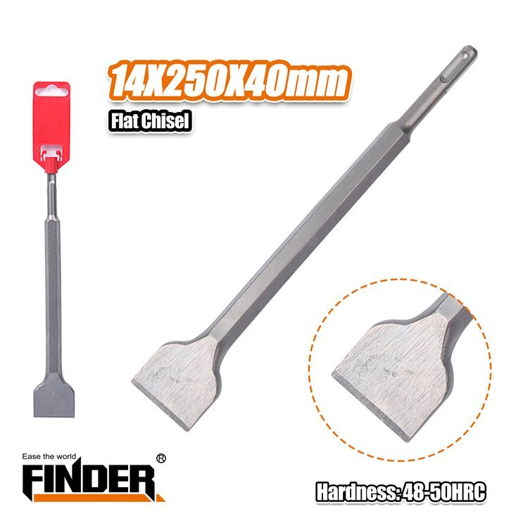 ازميل حجر  هيلتي مسدس مبسط 40  سم  FINDER