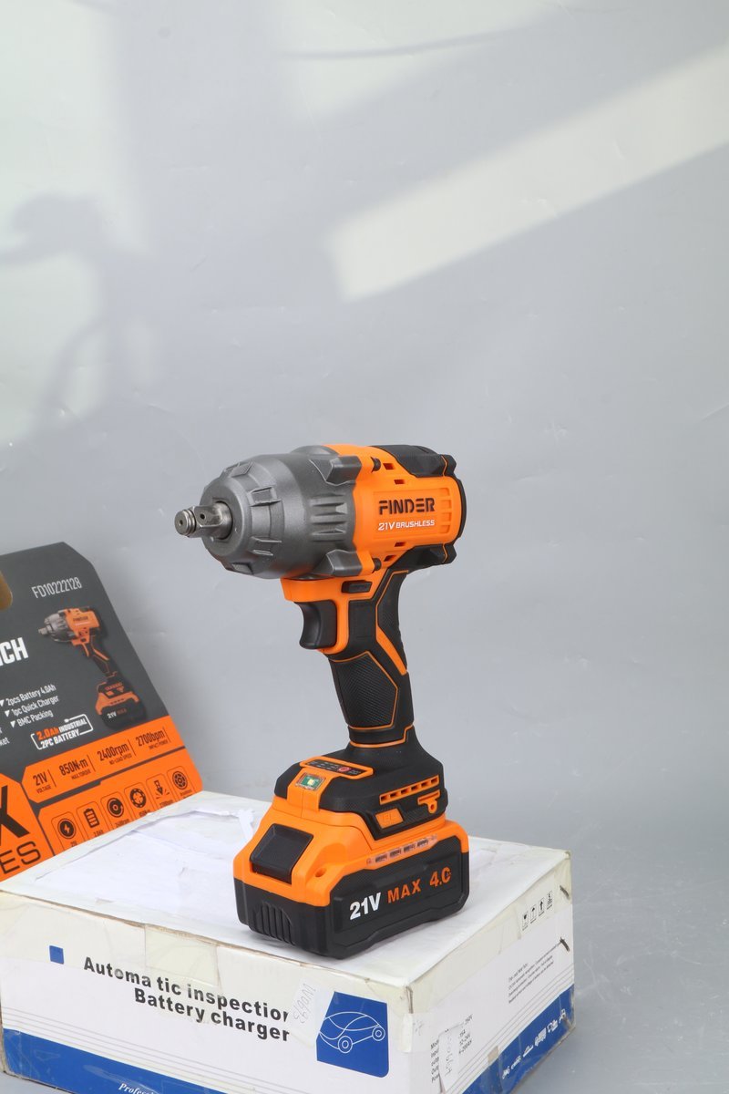 درل شحن فك وتركيب طقم 1/2" FINDER 20V 4.0AMP 850N - صورة 5