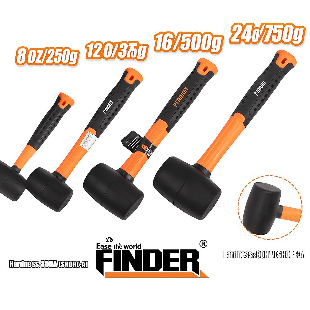 شاكوش ربر اسود FINDER