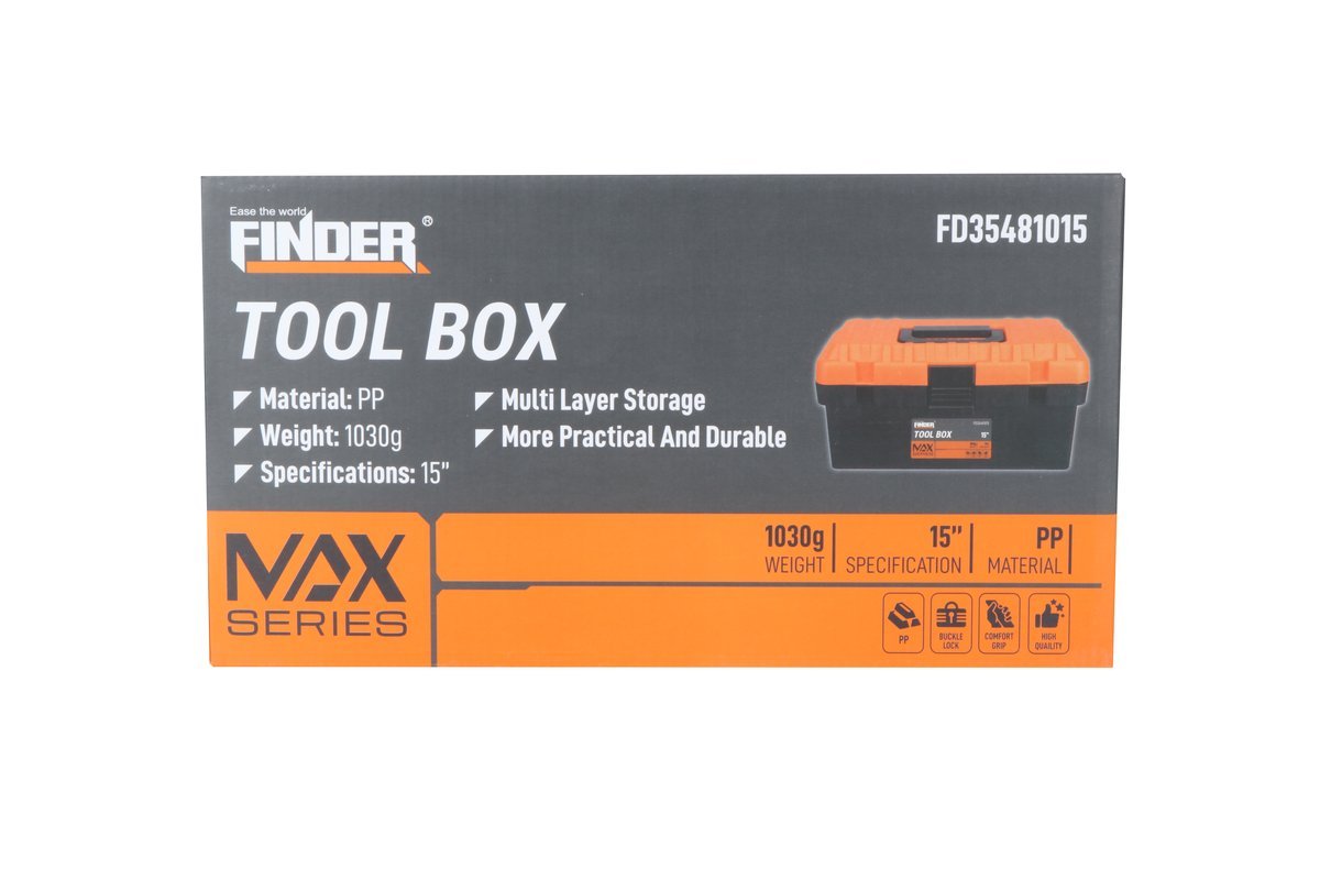 صندوق عدة بلاستك FINDER MAX "15 - صورة 2
