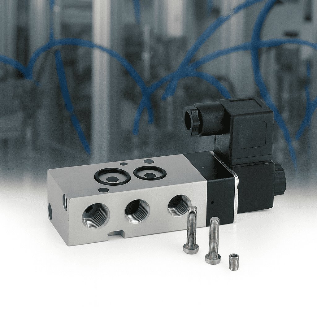 سلونويد 1/4" اكشويتر AIRFIT 4M210-08