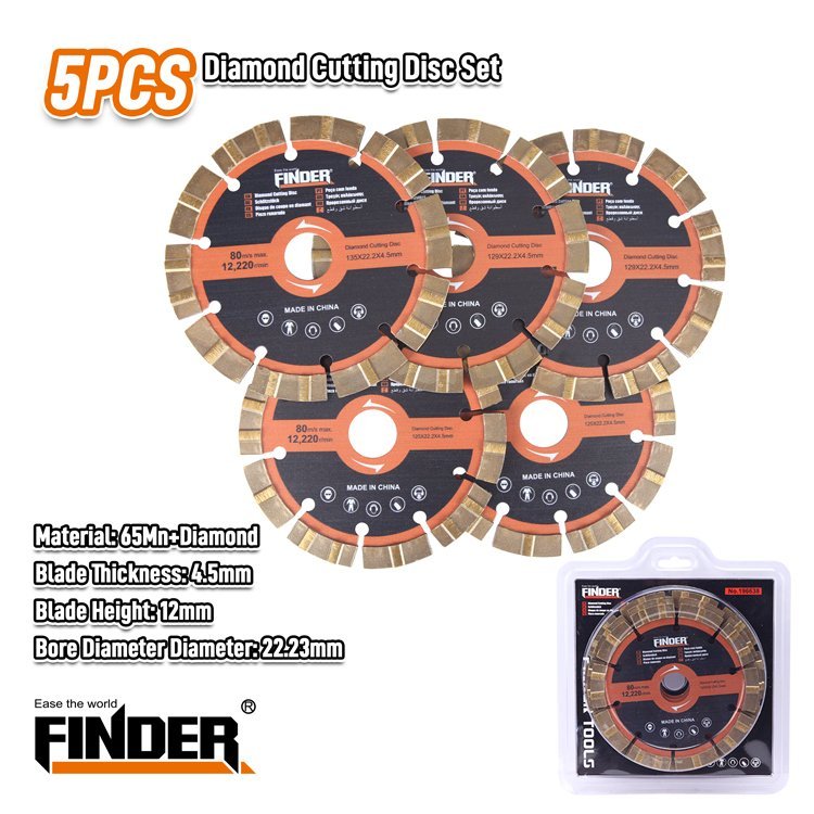 صينية قص طقم 5 قطع   5" FINDER