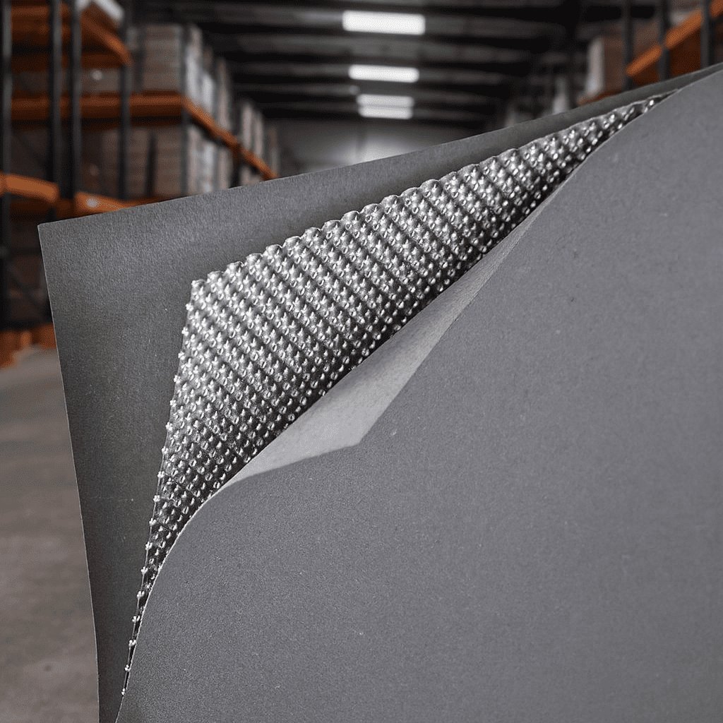 لوح كسكيت اسبست 1 ملم اسود مسلح 1.5*1.5 متر  Non asbestos