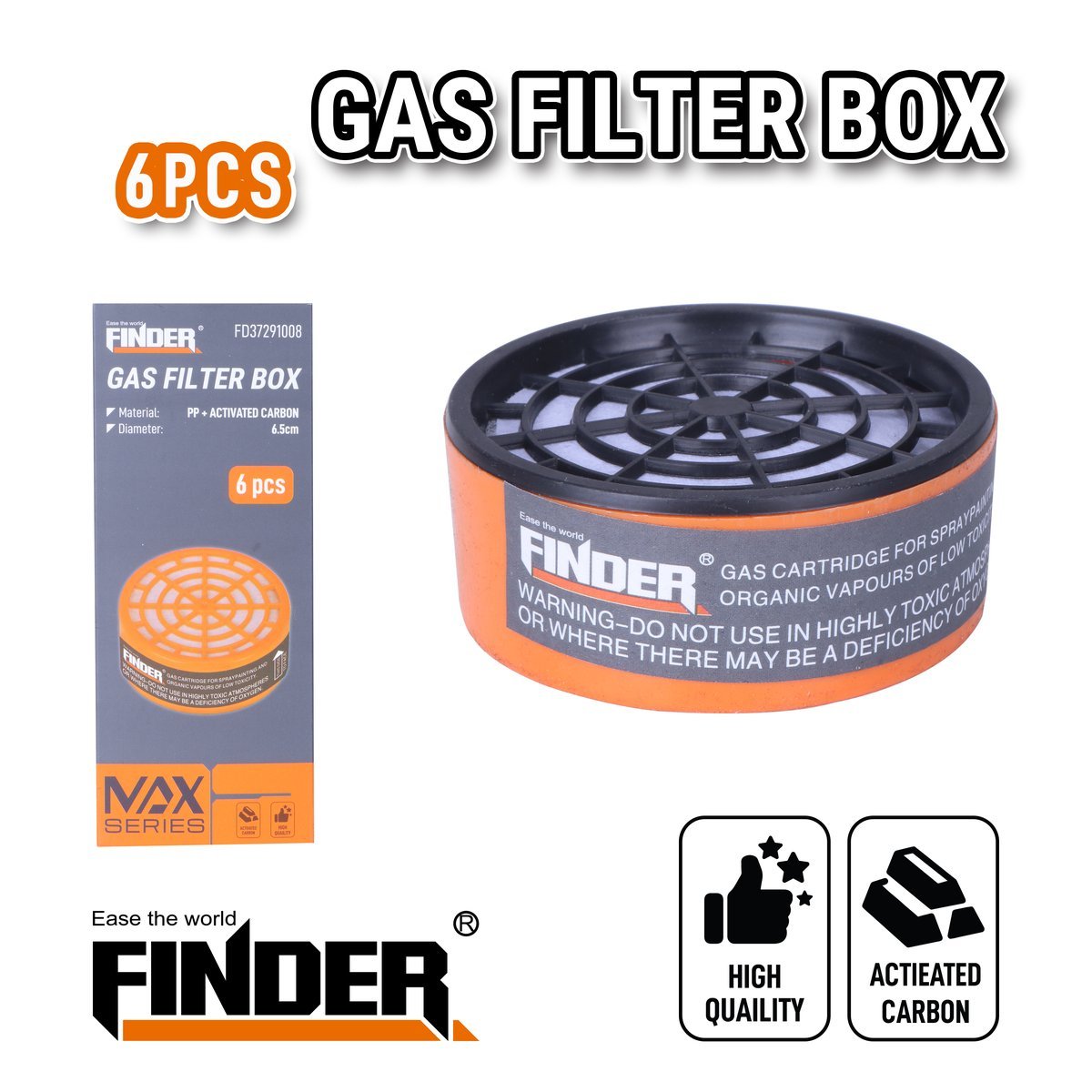 فلتر كمامة غاز  FINDER