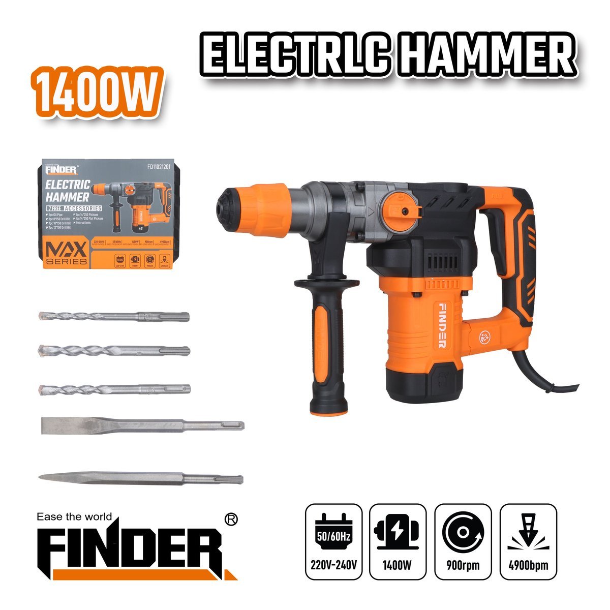 درل همر FINDER 1400W