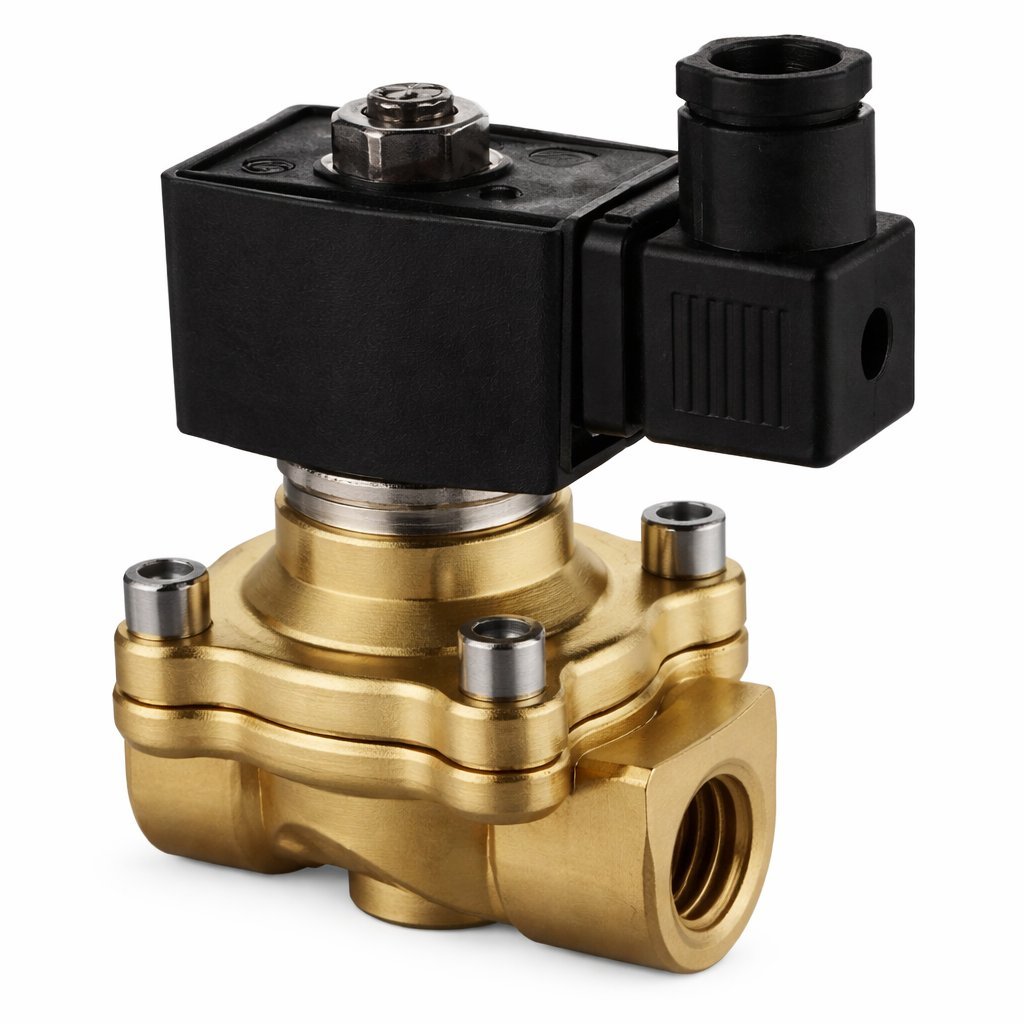 سلونويد 1/2" ZS-15-NBR-E4-3L-H نحاس