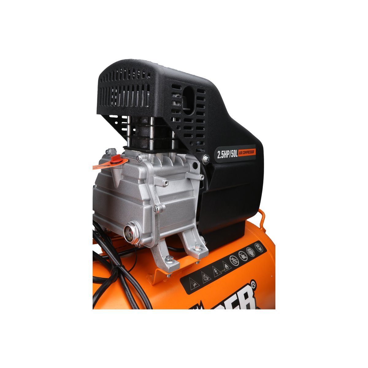 كمبريسة هواء 50 لتر FINDER 2.5HP - صورة 4