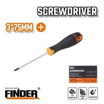 مفك عادي 3*75  FINDER - صورة 2