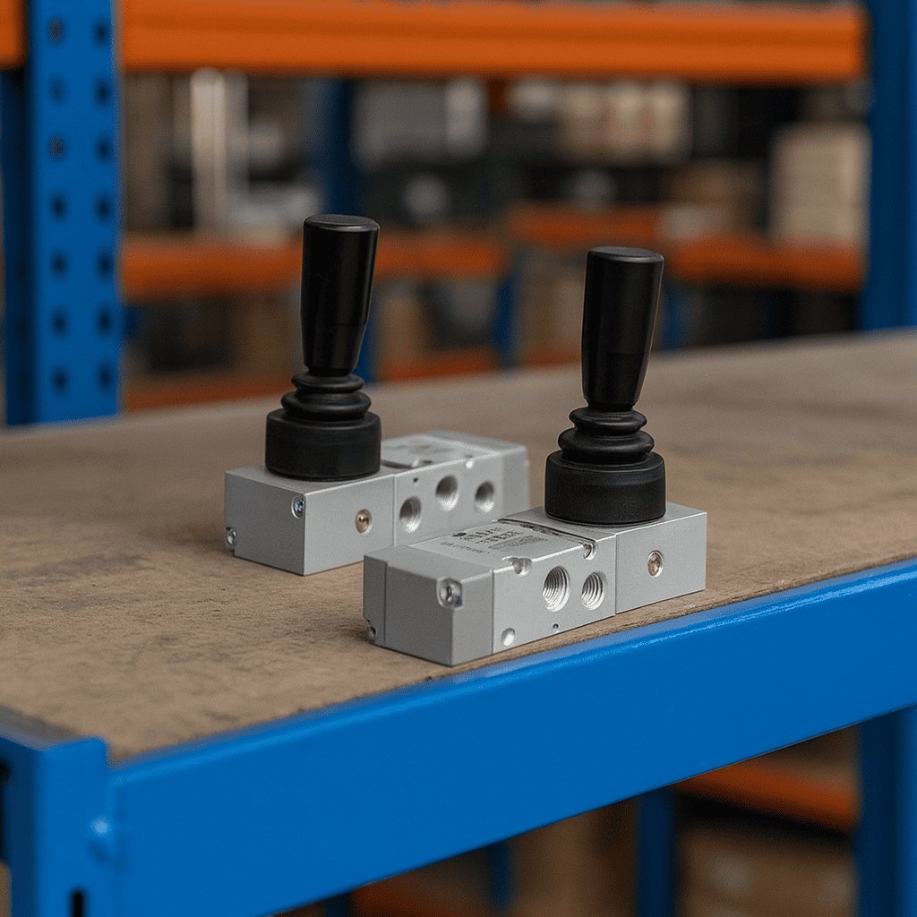 صمام مقبض زمبرك 5/2  1/4" AirWork  VM4010085301