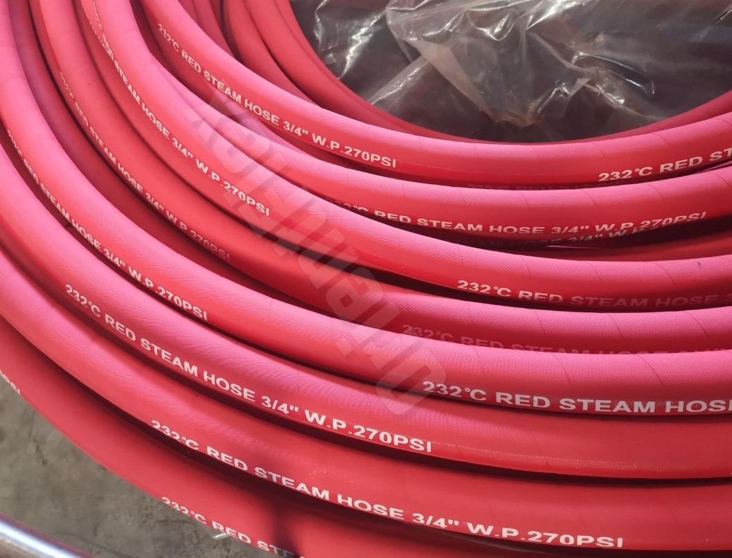 بربيش بخار احمر 1/2 1" 38MM 17BAR / متر