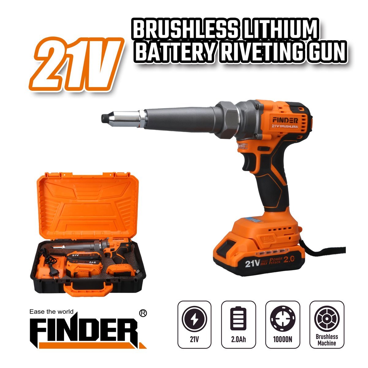 فرد تباشيم شحن FINDER 21V/2.0A