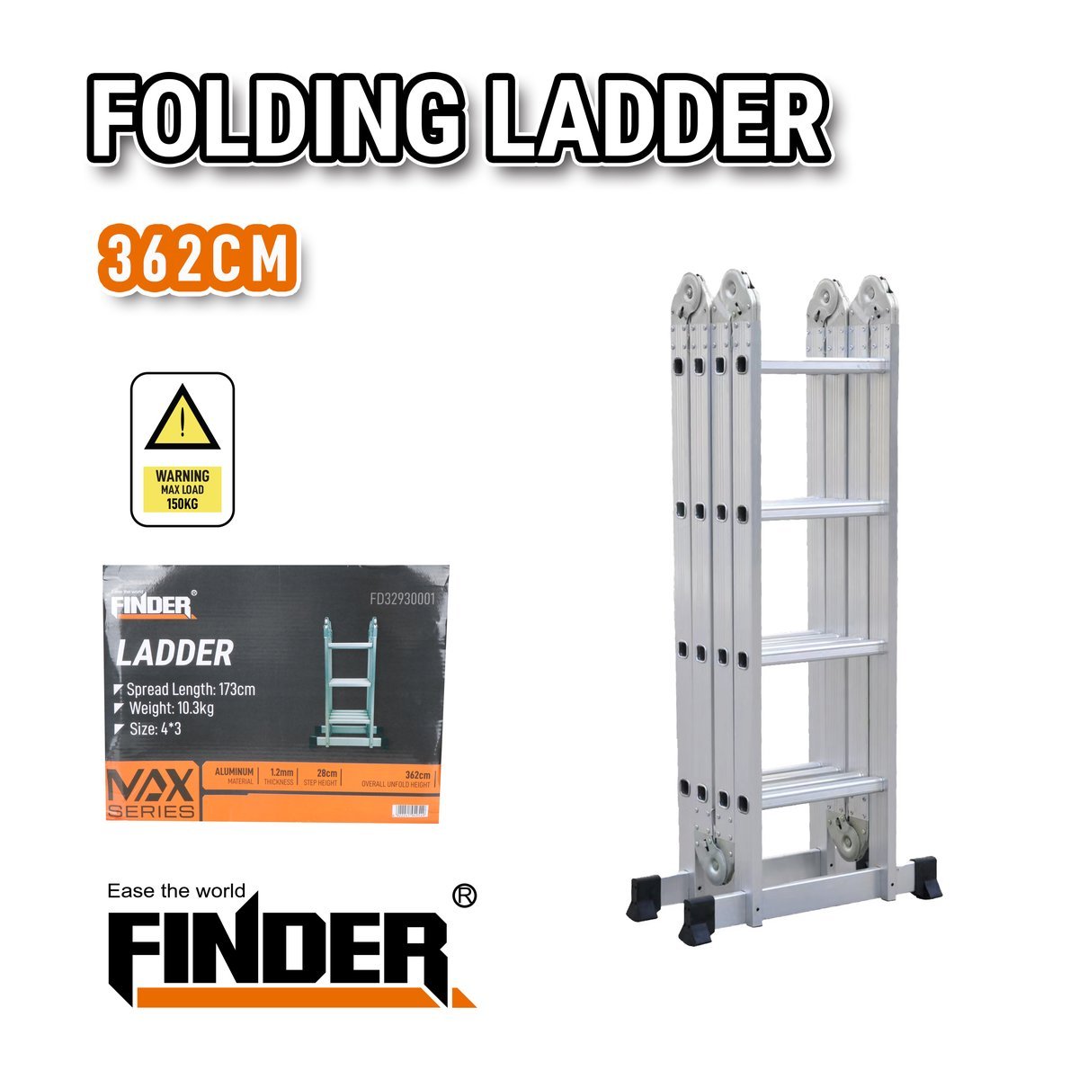 سلم طوي 4 * 3 FINDER