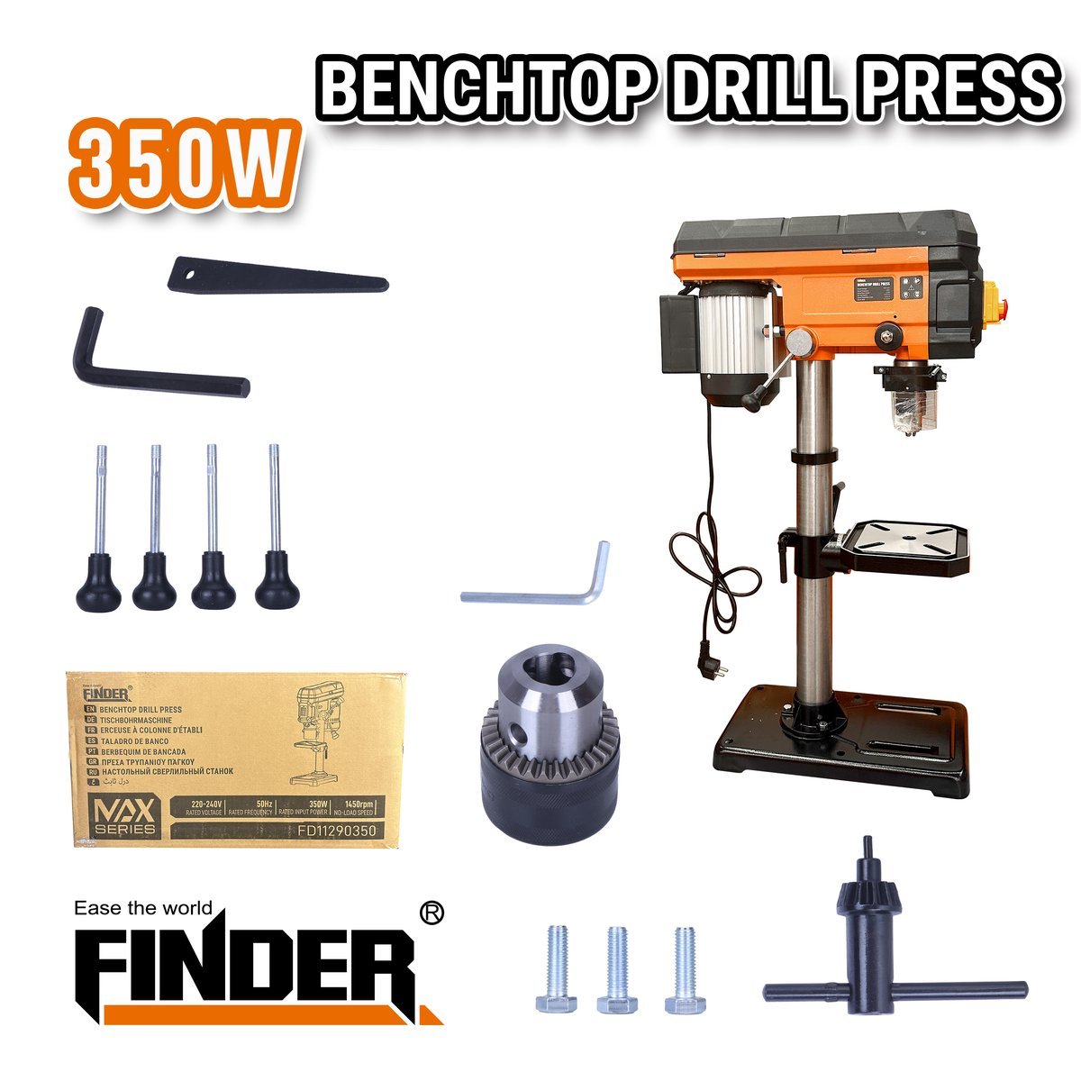 درل ستاند 13 ملم FINDER 350W