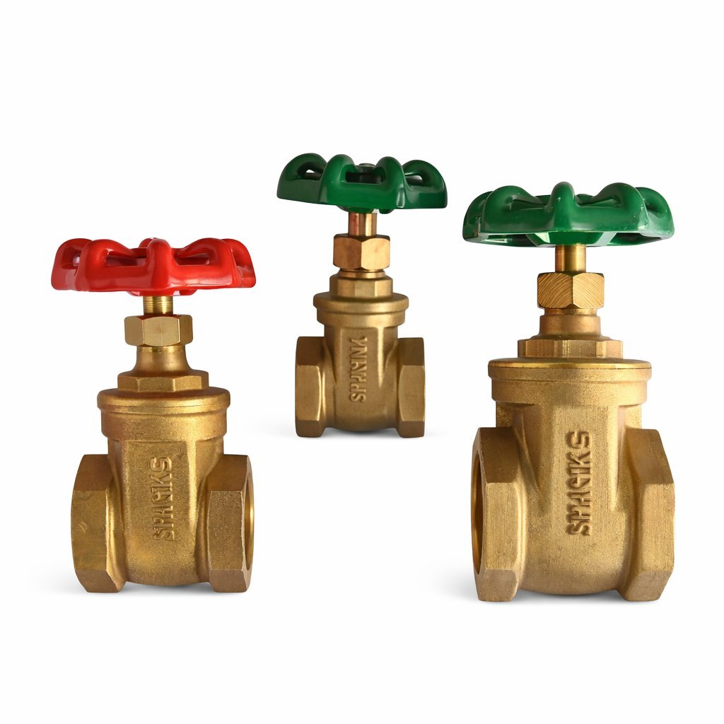 محبس نحاس جلوب 1/2" BRASSCO