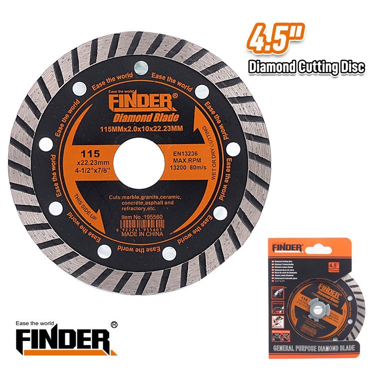 صينية قص جرانيت  رخام  حجر  4.5" FINDER