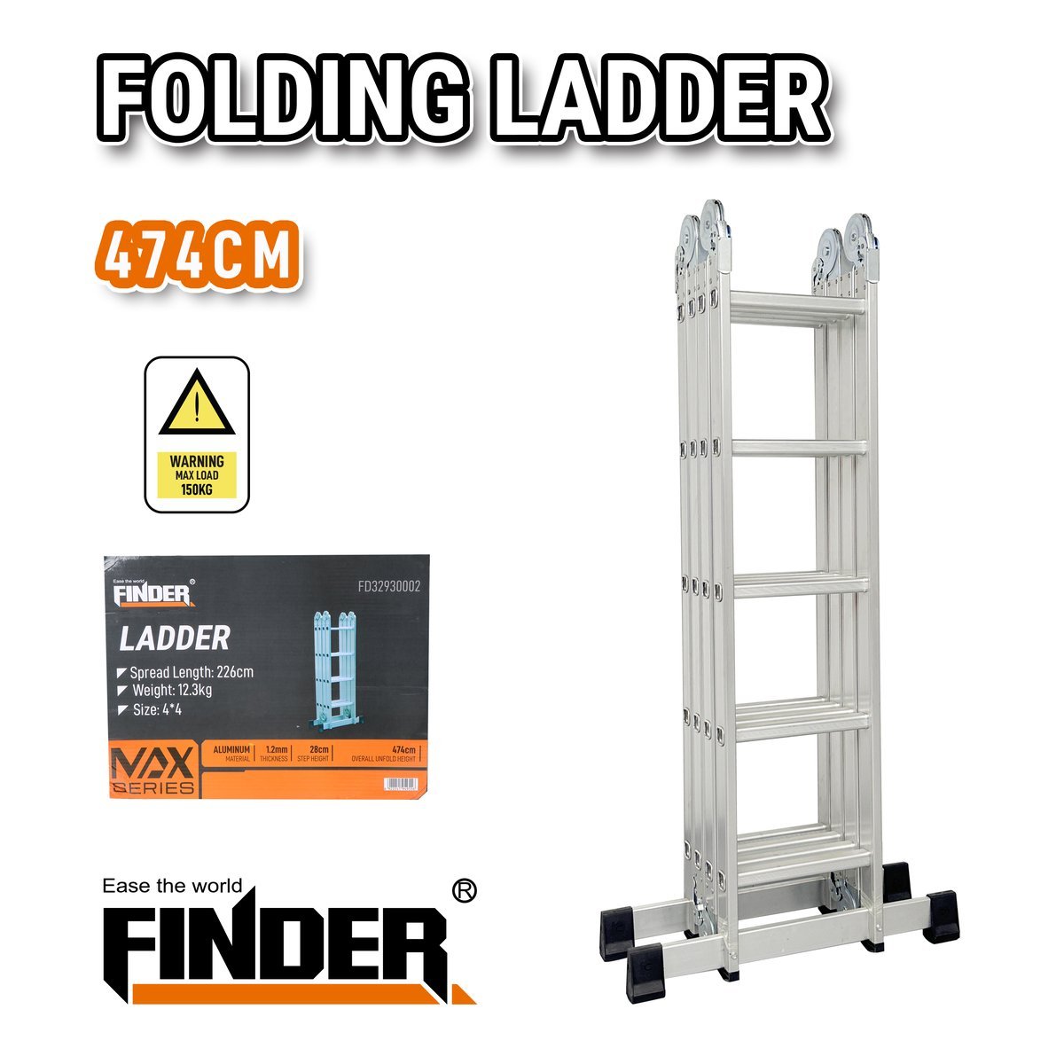 سلم طوي 4 * 4 FINDER