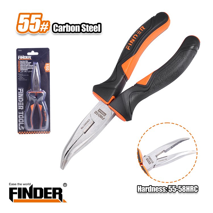 زرادية بوز رفيع اعوج 6" FINDER 190463