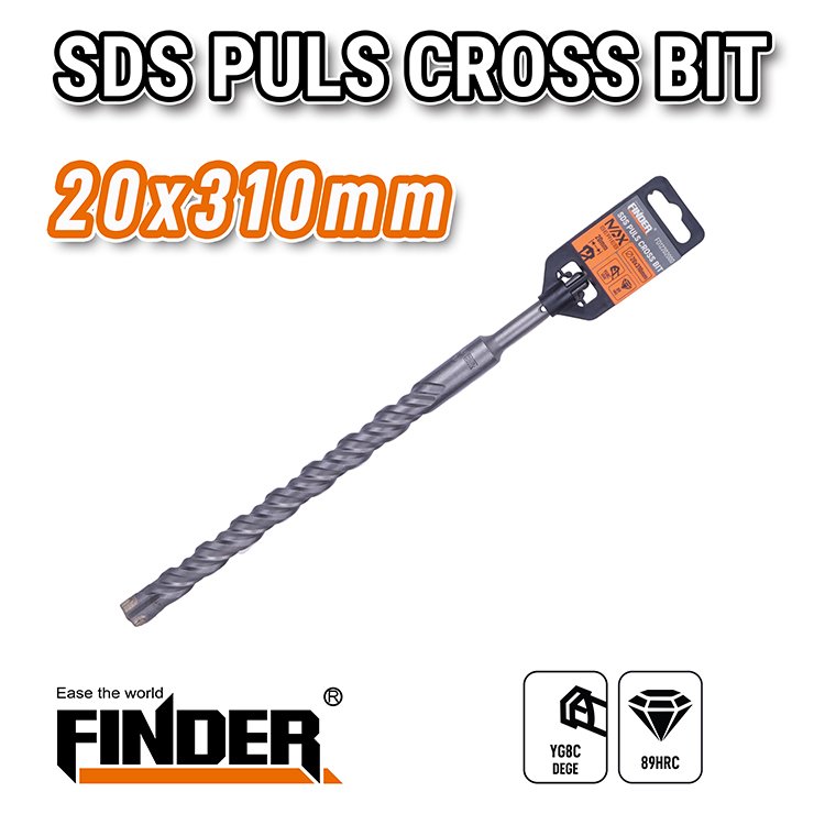 ريشة حجر هيلتي 20 ملم طول 310 ملم FINDER SDS FD12202000
