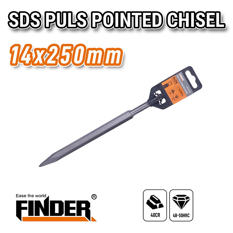 ازميل همر  هيلتي مسدس بوز 14*250*25 ملم FINDER FD12191403