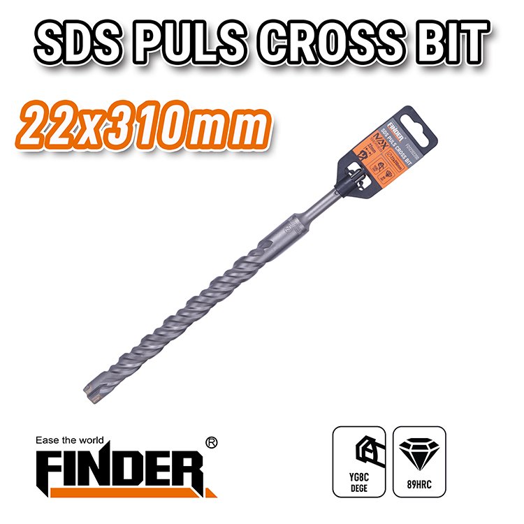 ريشة حجر هيلتي 22 ملم طول 310 ملم FINDER SDS