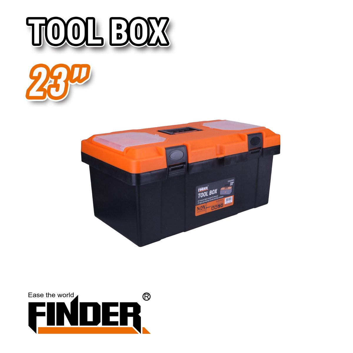 صندوق عدة بلاستك 23"  FINDER MAX FD35482023