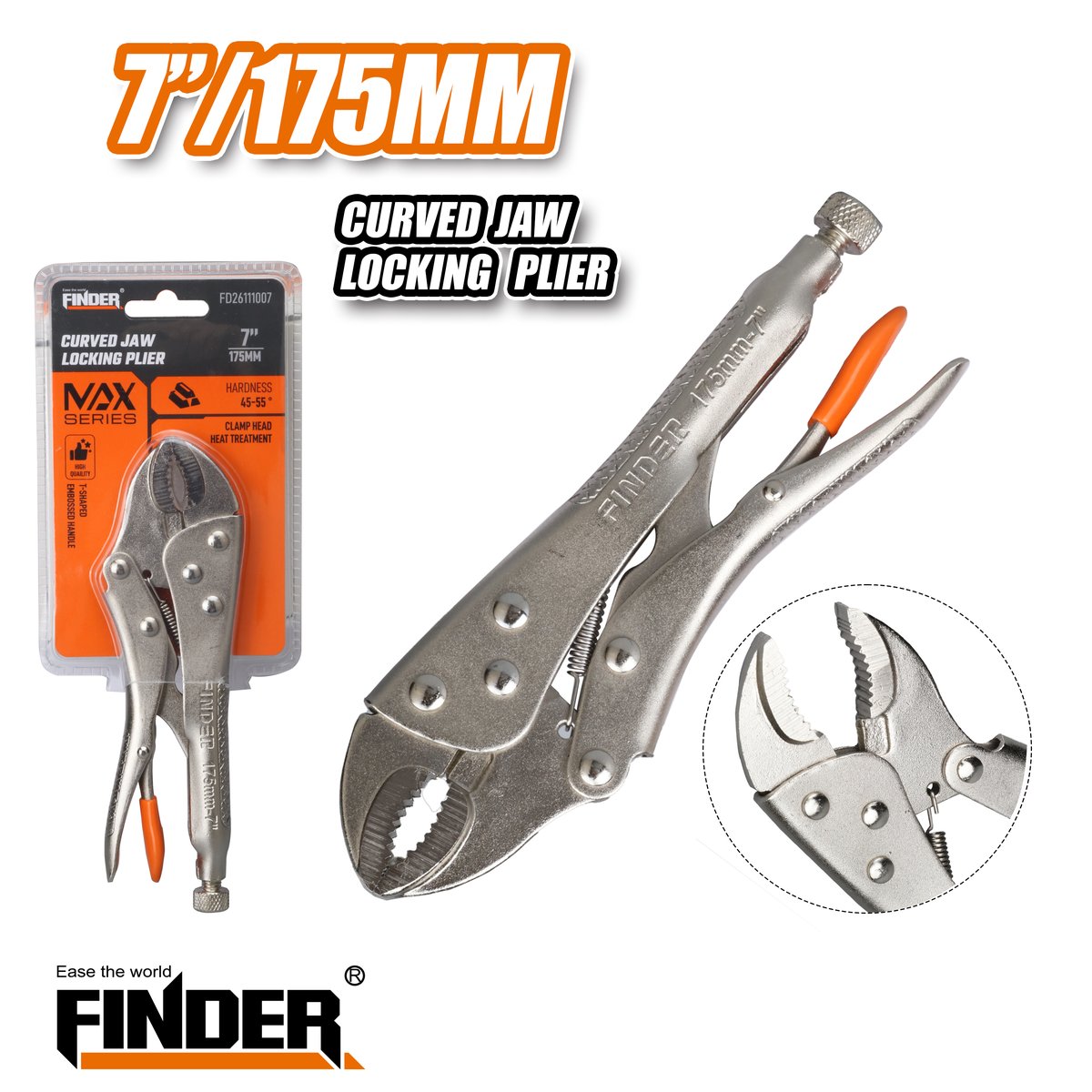 زرادية كبس 7" FINDER