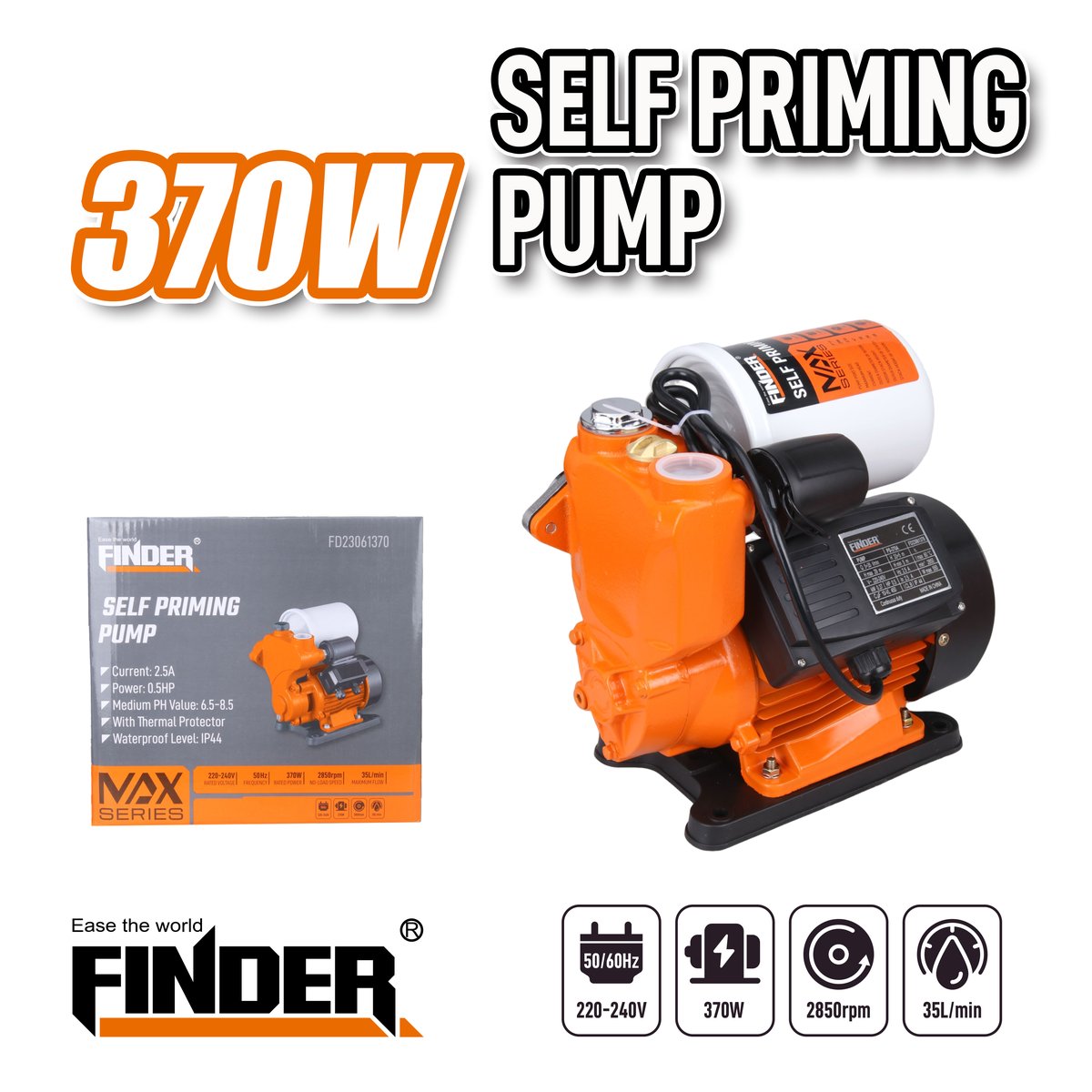 مضخة ماء اوتوماتيك  370W 0.5HP