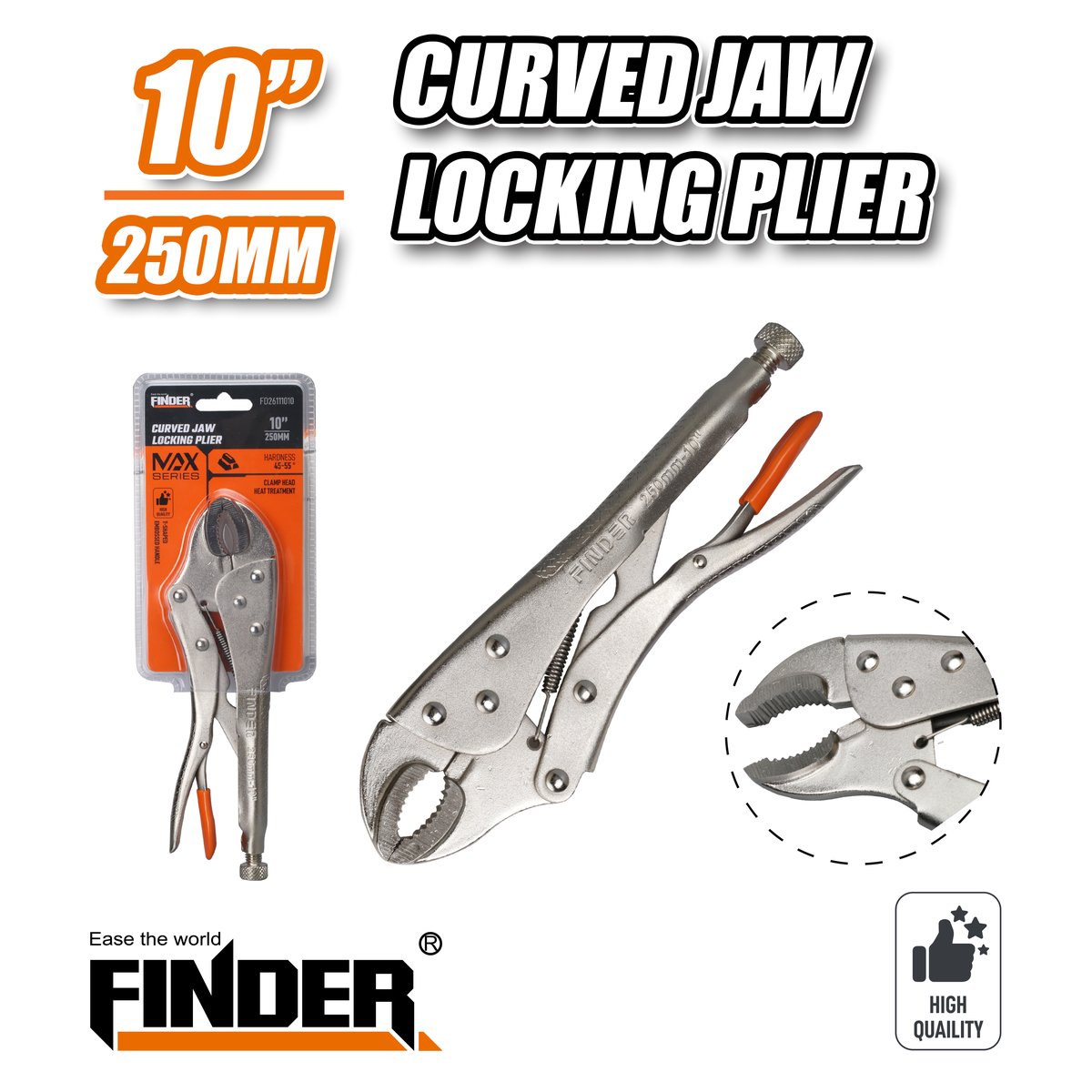زرادية كبس 10"  FINDER