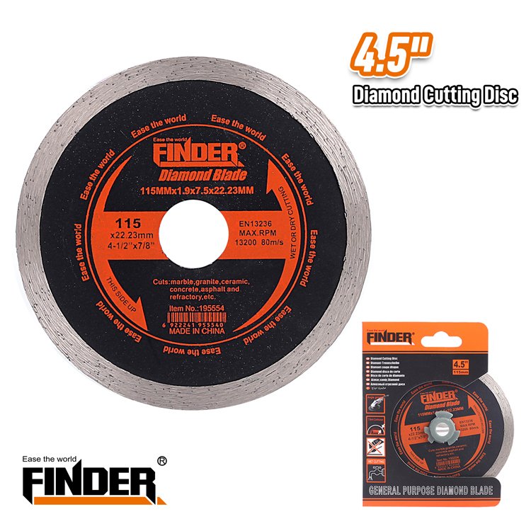 صينية قص جرانيت  رخام  حجر  4.5"  FINDER 195554