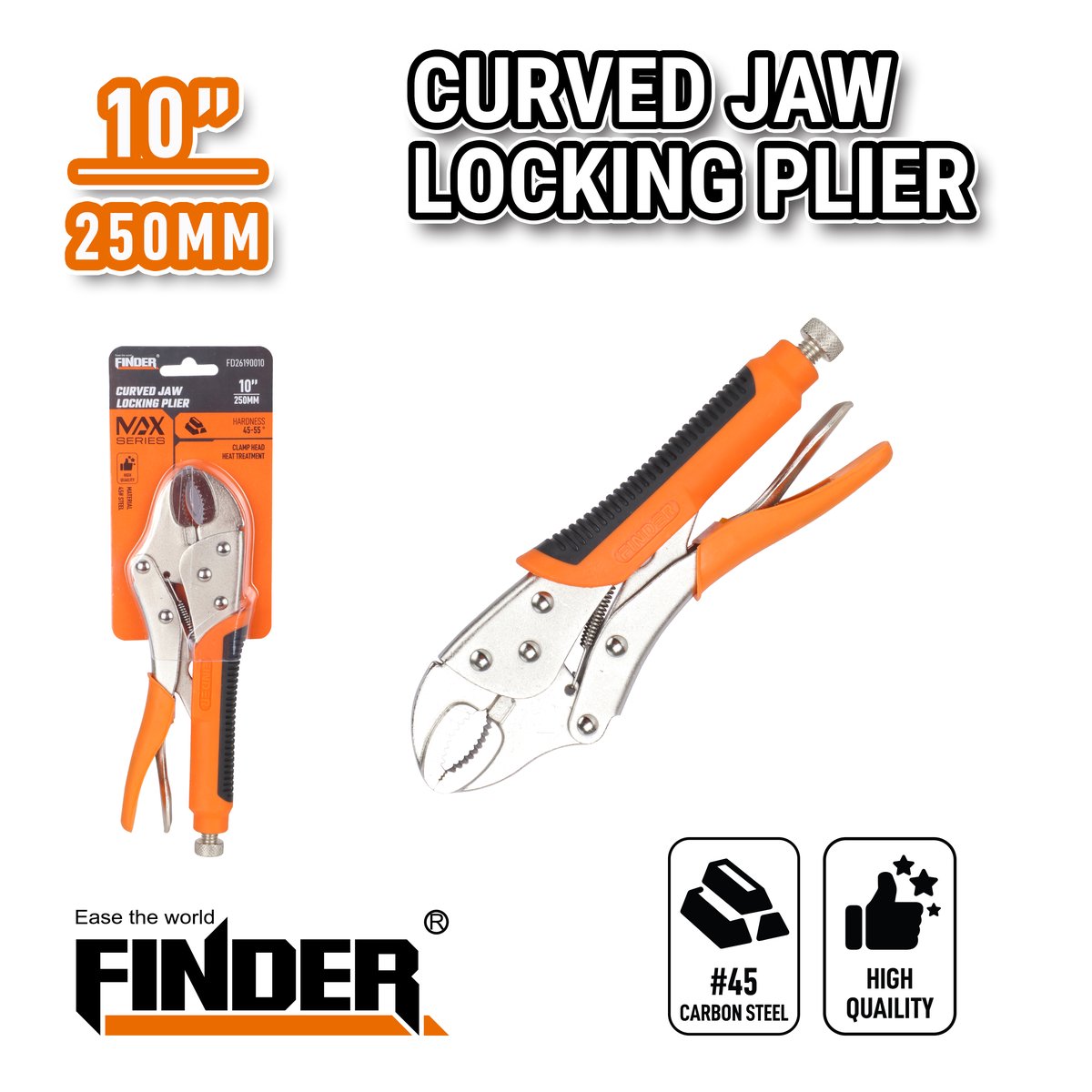 زرادية كبس  10" مفتوح FINDER