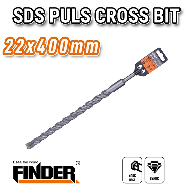 ريشة حجر هيلتي 22 ملم طول 400 ملم FINDER SDS