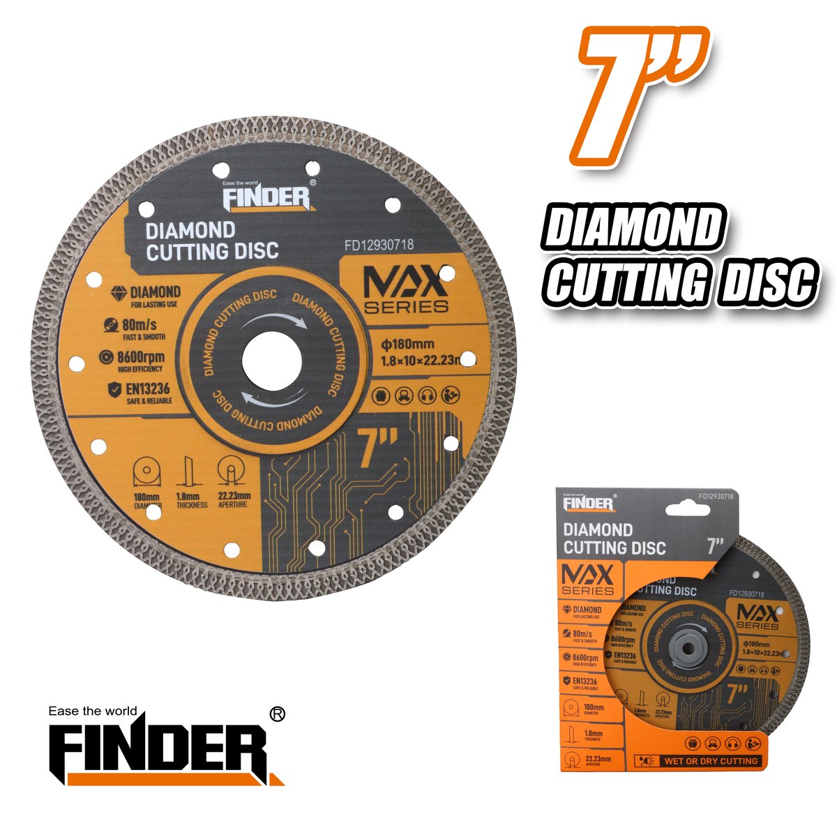صينية قص جرانيت رخام 7" FINDER - صورة 5