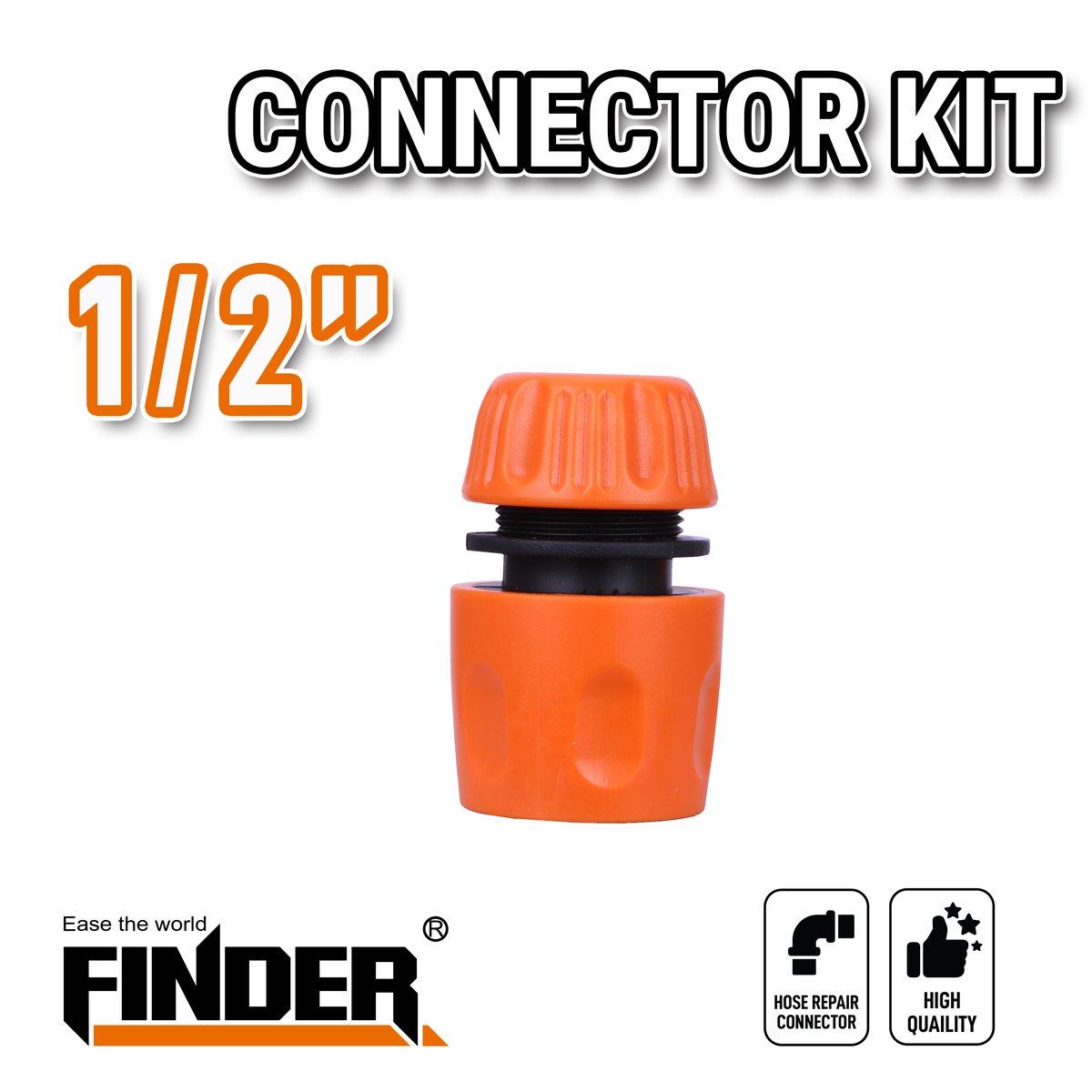 كبلنج بربيش بلاستيك 1/2" FINDER