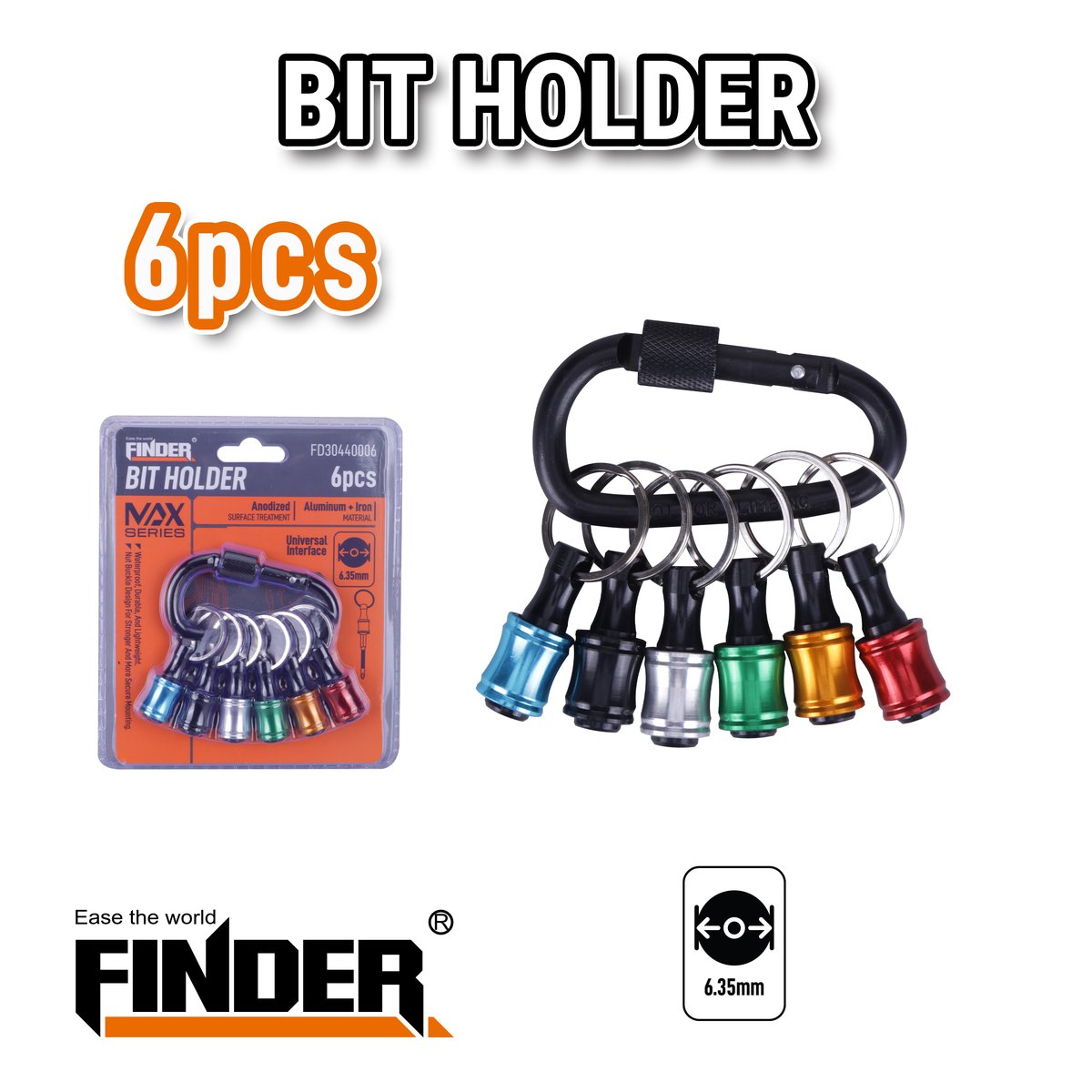 طقم علاقة لقمة مفك FINDER