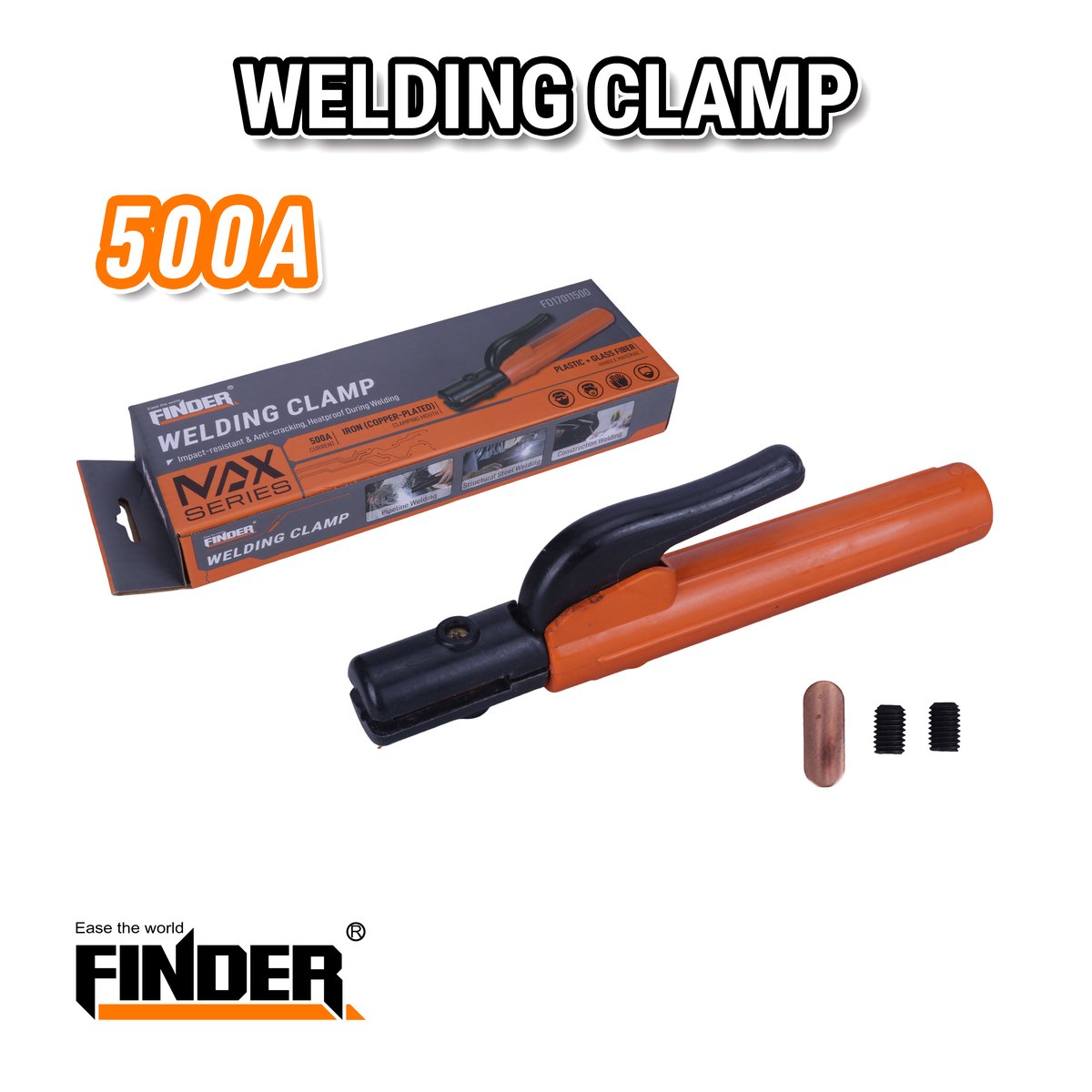 مقبض لحام 500 امبير FINDER