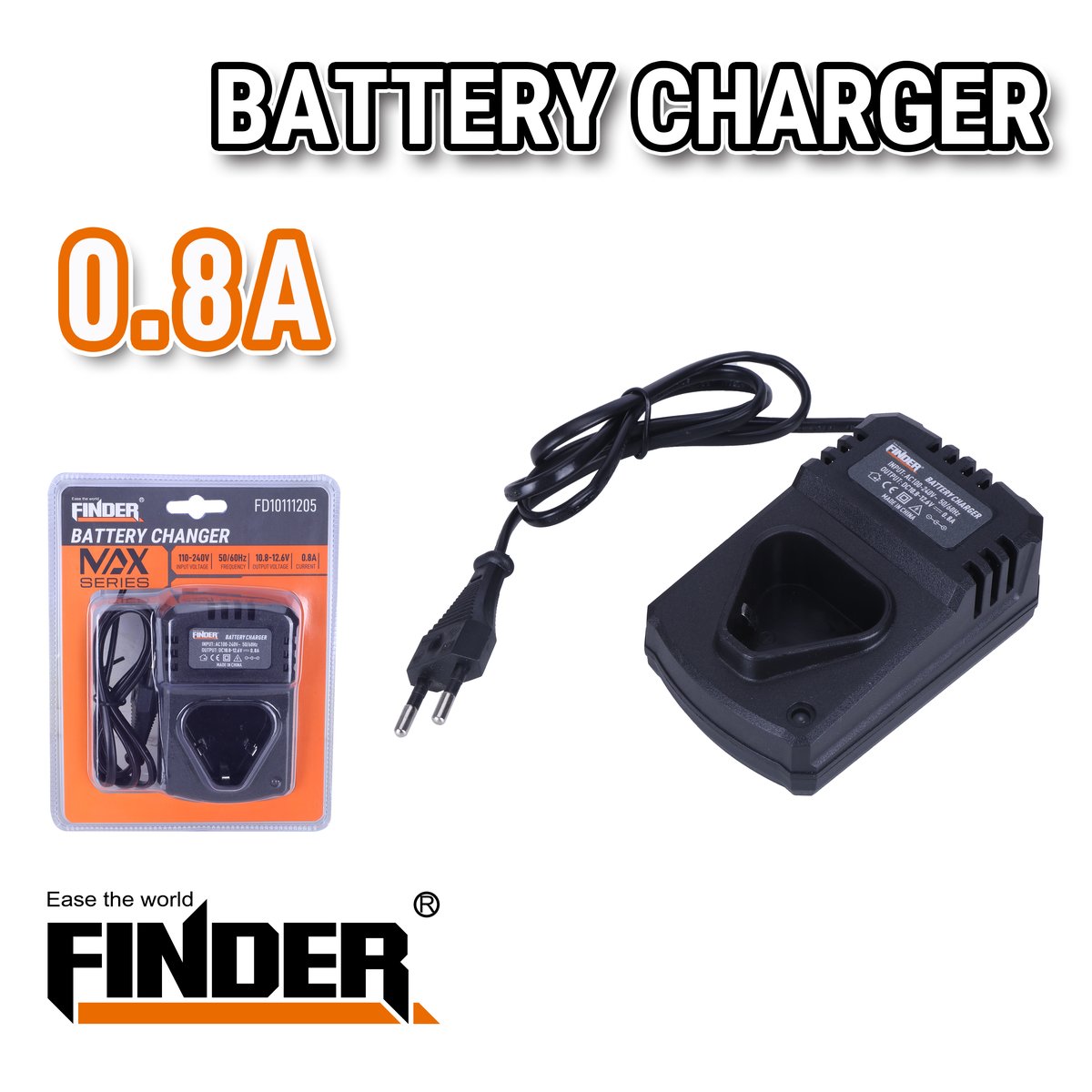 شاحن بطارية  12V 0.8Ah FINDER