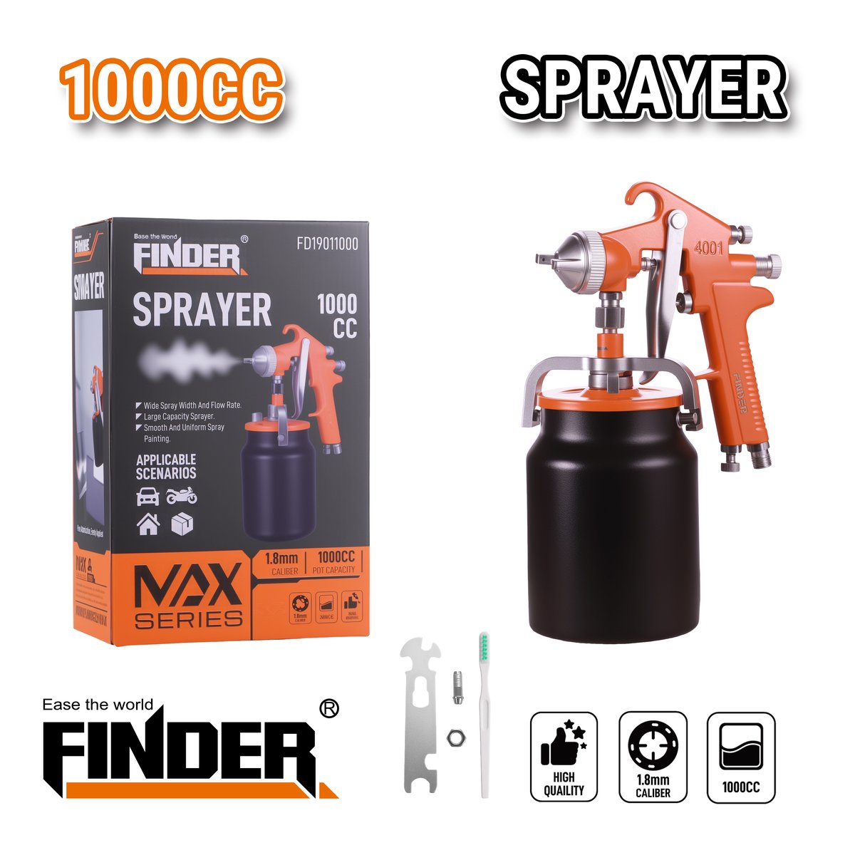فرد دهان FINDER 1000CC FD19011000
