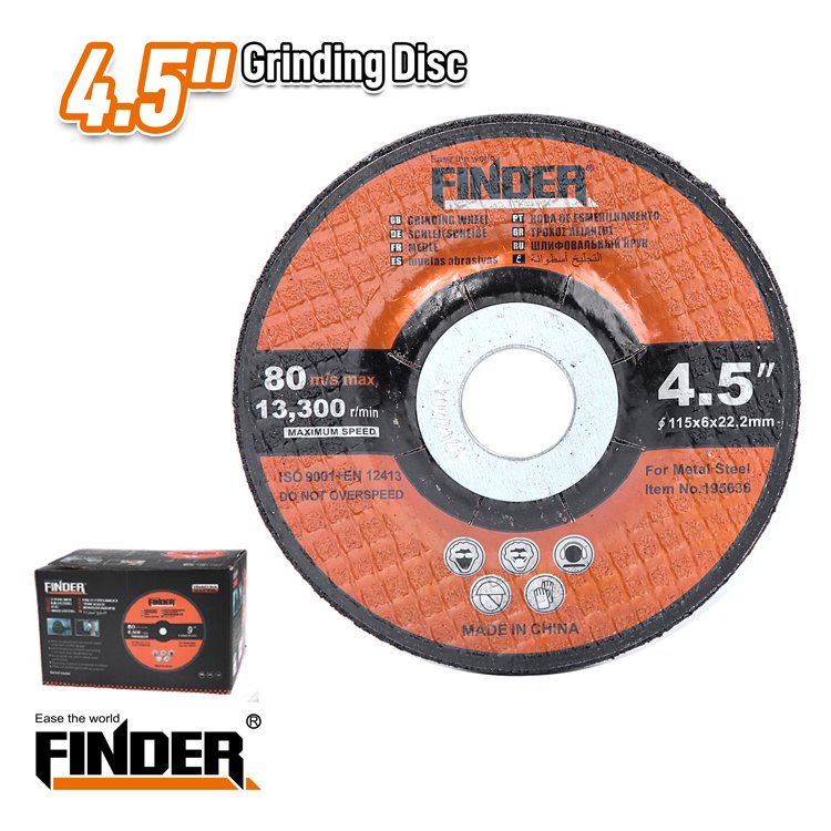 فيبر جلخ 4.5" 6 ملم FINDER 195636