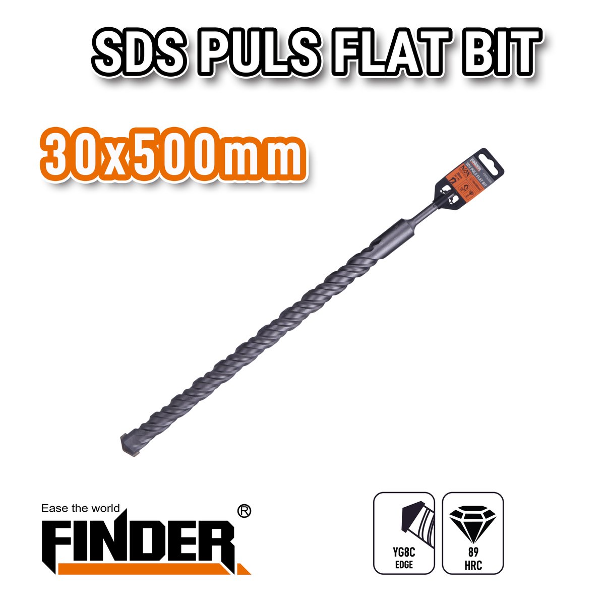 ريشة حجر هيلتي 30 ملم طول 500 ملم FINDER