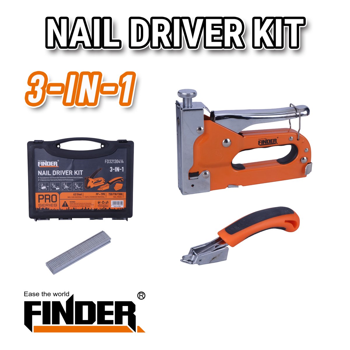 مكبس تنجيد  4 - 14 ملم  3in1 FINDER