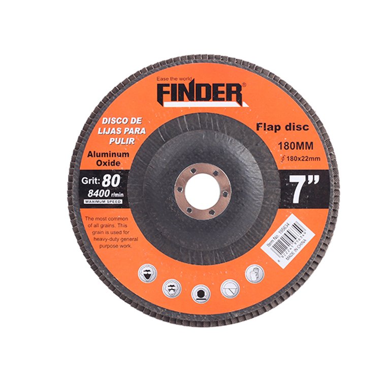 اسطوانة حف 7"  6 ملم  P80 FINDER 195634