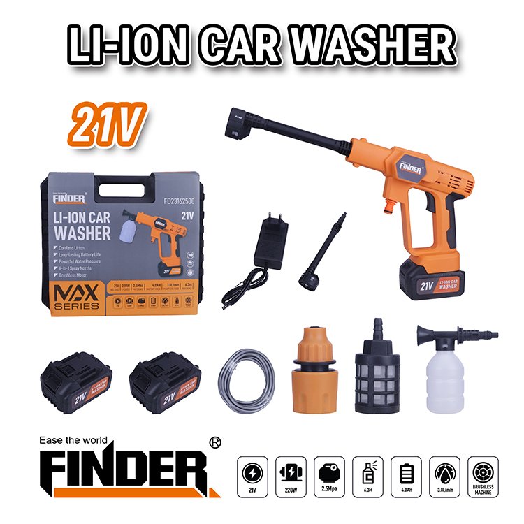 ماكينة غسيل شحن  21V FINDER