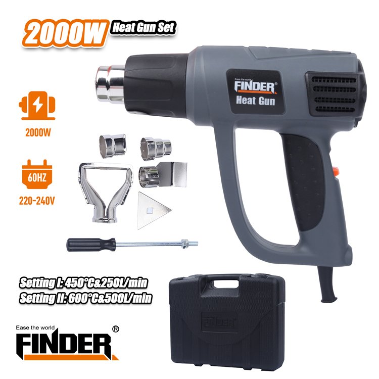 فرد هواء ساخن FINDER 2000W - عدد وأدوات في الأردن
