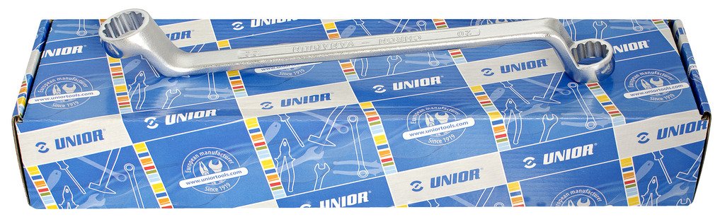 طقم مفاتيح رنج رنج منحني 6–32 ملم (12 قطعة UNIOR
